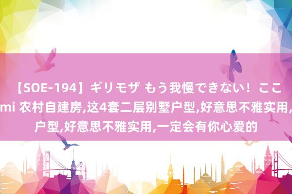 【SOE-194】ギリモザ もう我慢できない！ここでエッチしよっ Ami 农村自建房，这4套二层别墅户型，好意思不雅实用，一定会有你心爱的