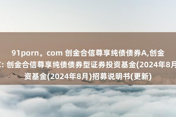 91porn。com 创金合信尊享纯债债券A，创金合信尊享纯债债券C: 创金合信尊享纯债债券型证券投资基金(2024年8月)招募说明书(更新)