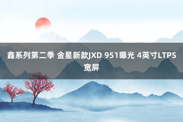 鑫系列第二季 金星新款JXD 951曝光 4英寸LTPS宽屏